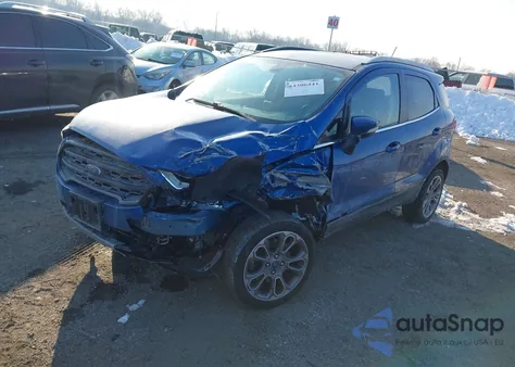 2019 Ford Ecosport Titanium z USA, uszkodzony, nr VIN MAJ6S3KLXKC284130